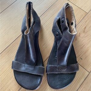 Bed-Stu Soto Sandal Black Brown Size 8
